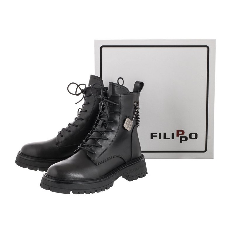Filippo Czarne DBT4059/22 BK (FO4-a) shoes