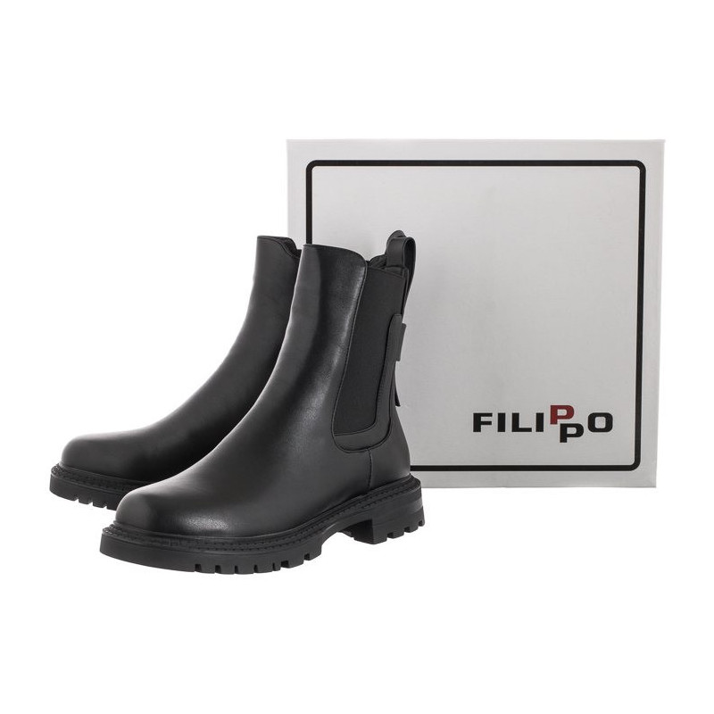 Filippo Czarne DBT4079/22 BK (FO6-a) shoes