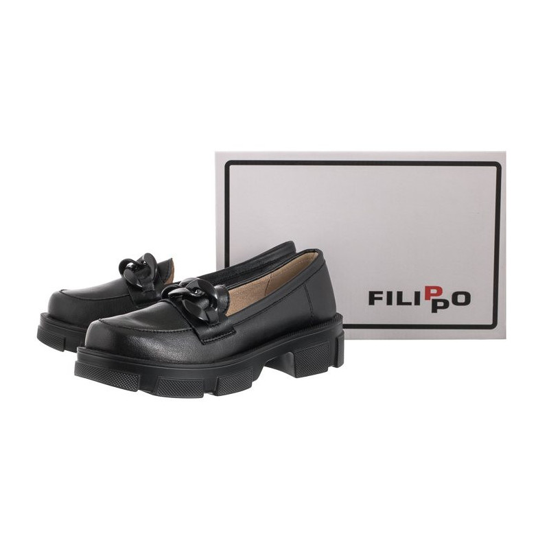 Filippo Czarne DP3221/24 BK BK (FO9-a) shoes