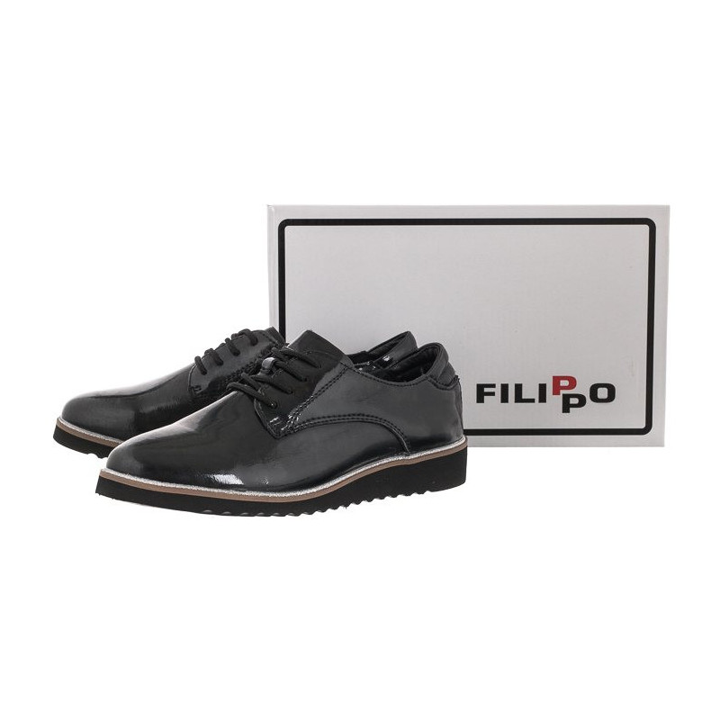 Filippo Czarne DP1514/24 BK (FO10-a) shoes