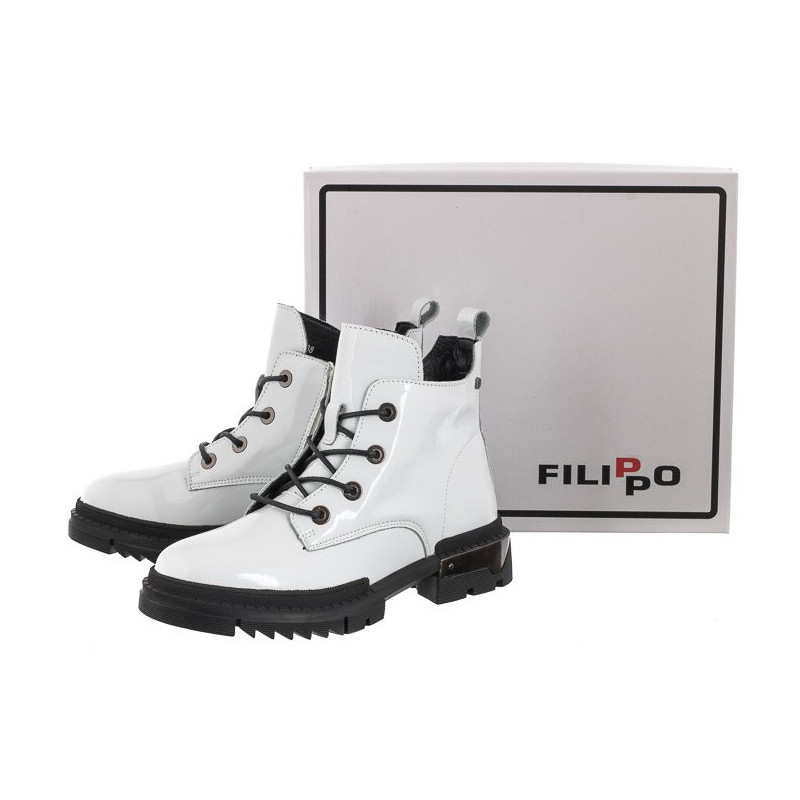 Filippo Białe DBT4173/22 WH (FO14-a) shoes