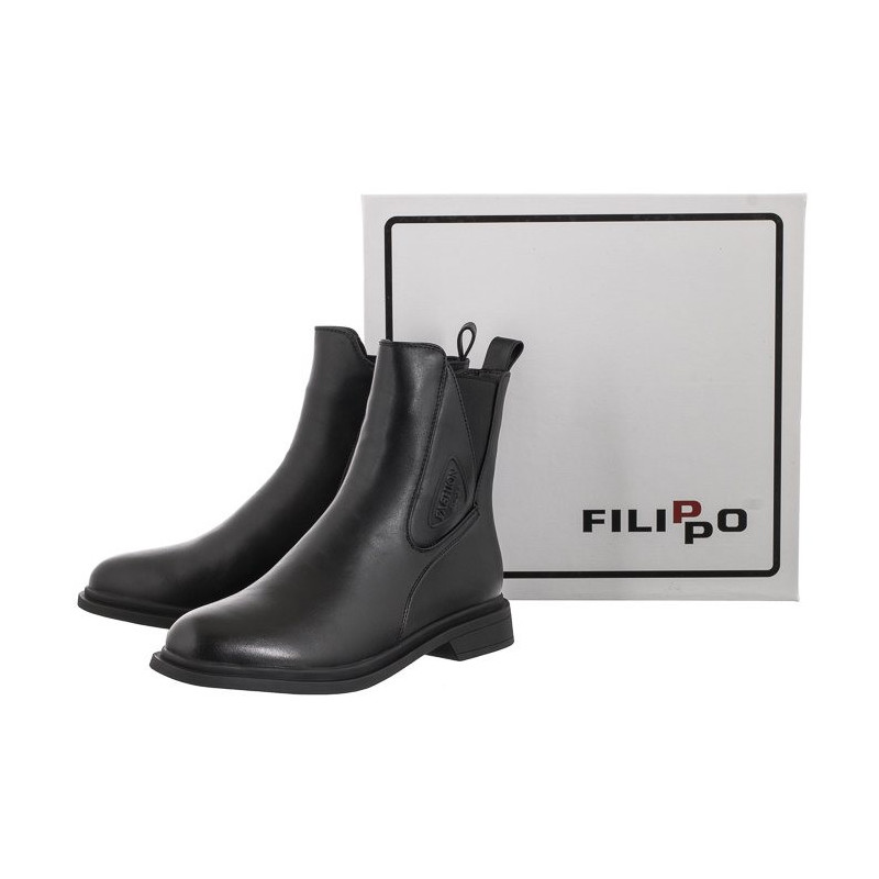 Filippo Czarne DBT4049/22 BK (FO15-a) shoes