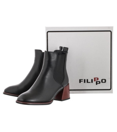 Filippo Czarne DBT4084/22 BK (FO17-a) shoes