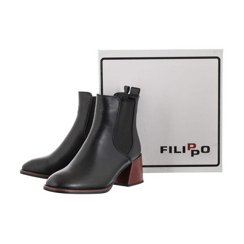 Filippo Czarne DBT4084/22 BK (FO17-a) shoes