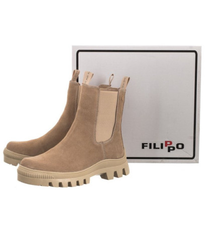 Filippo Beżowe DBT4163/22 BE (FO19-a) shoes