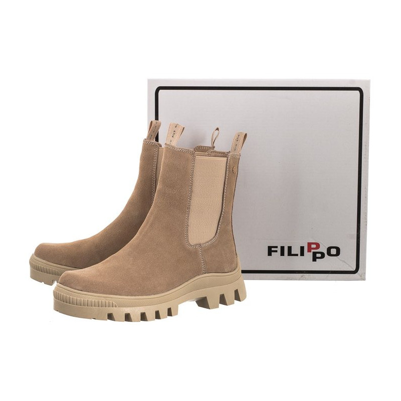 Filippo Beżowe DBT4163/22 BE (FO19-a) shoes