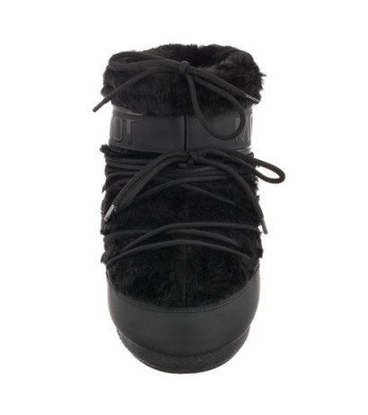 Moon Boot Icon Low Faux Fur Black 1409390 N001 (MB57-a) shoes