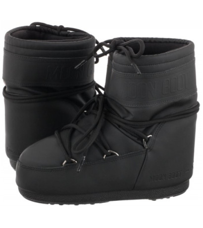 Moon Boot Icon Low Rubber Black 1409380 N001 (MB58-a) shoes