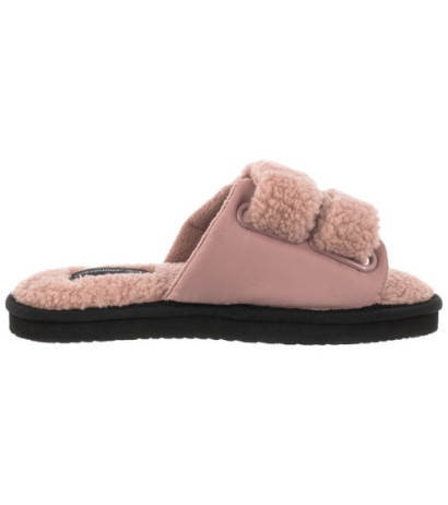 Calvin Klein Home Slide Velcro Shearling YW0YW00861 0J0 Adobe Rose (CK217-a) Women's Shoes/Flip Flops