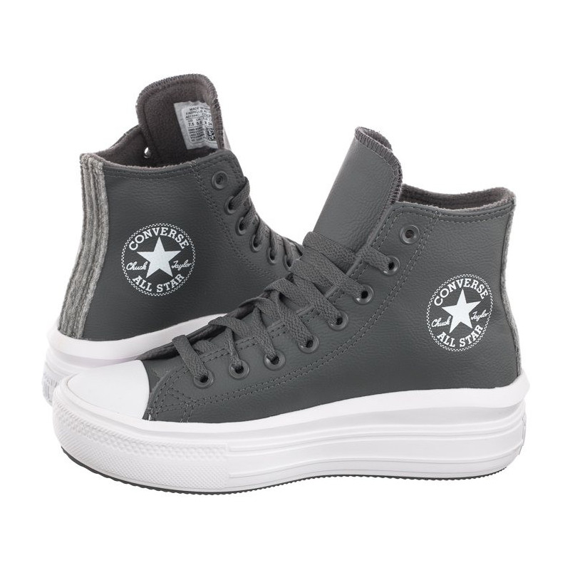 Converse CT All Star Move Hi Iron Grey/White A01344C (CO591-a) shoes
