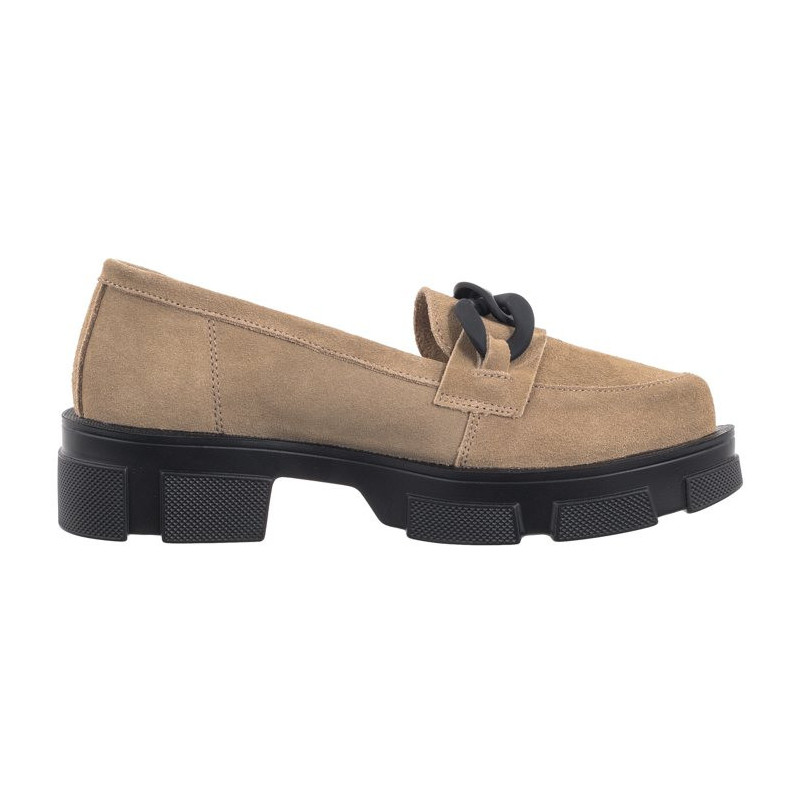 Filippo Beżowe/Czarne DP3221/24 BE BK (FO9-d) shoes