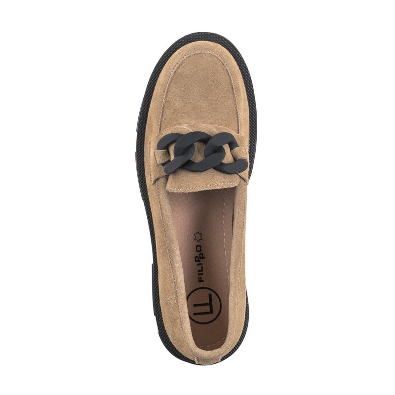 Filippo Beżowe/Czarne DP3221/24 BE BK (FO9-d) shoes