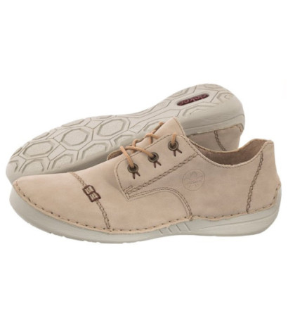 Rieker Beżowe 52520-62 (RI78-b) shoes