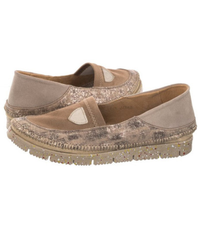 Maciejka Beżowe/Złote 05434-10/00-5 (MA1008-a) shoes