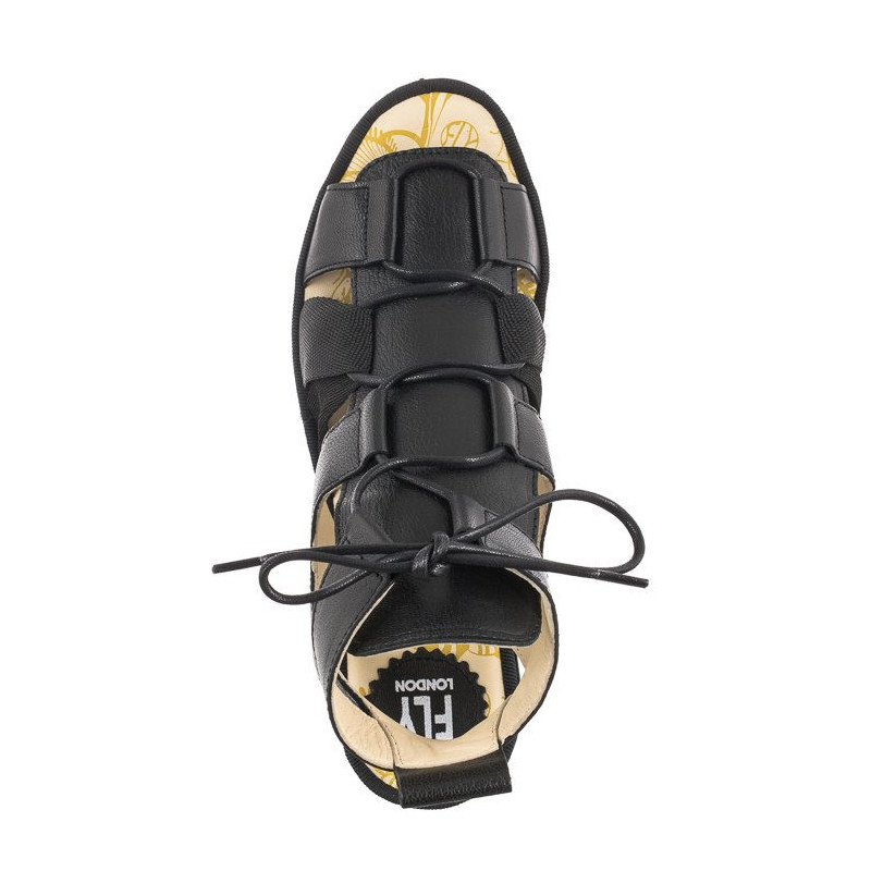 FLY London Yaca Mousse Black P501413000 (FL380-a) shoes