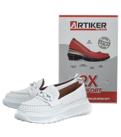 Artiker Białe 52C0733 (AR66-a) shoes