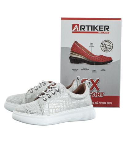 Artiker Białe 52C0703 (AR67-a) shoes