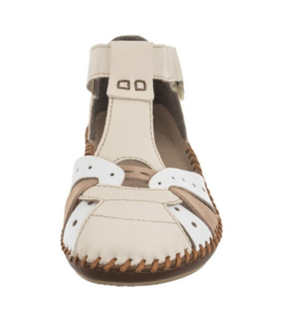 Rieker Beżowe M1655-61 (RI80-b) sandals