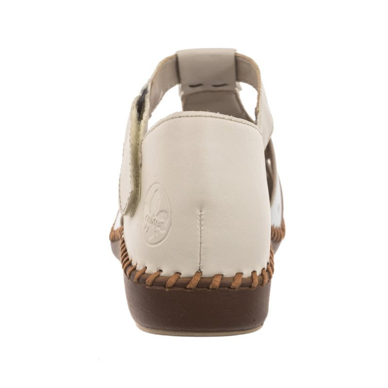Rieker Beżowe M1655-61 (RI80-b) sandals