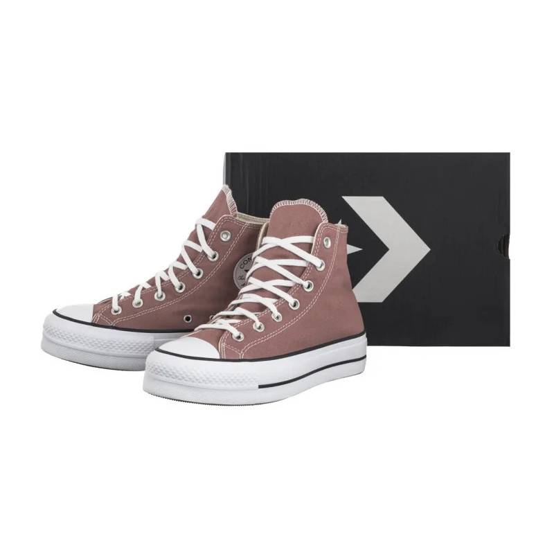 Converse CTAS Lift Hi Light Saddle/Natural Ivory A10645C (CO596-f) shoes