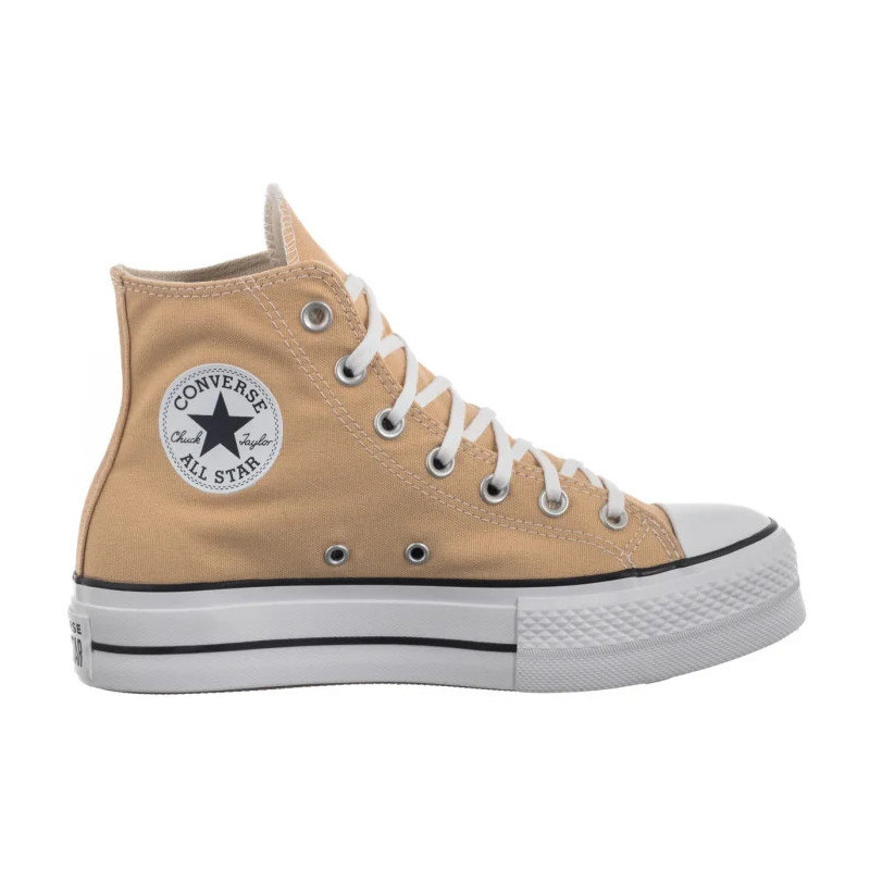 Converse CTAS Lift Hi Coastal Dune/White/Black A11874C (CO596-j) shoes