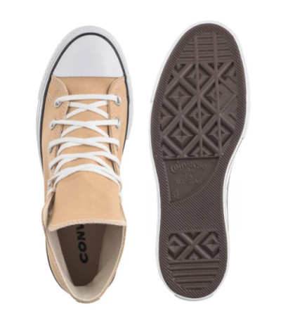 Converse CTAS Lift Hi Coastal Dune/White/Black A11874C (CO596-j) shoes