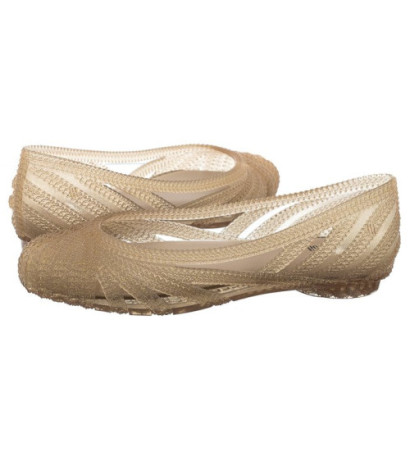 Melissa Femme Classy AD 33734/AI012 Beige/Glitter Gold (ML279-a) ballerinas