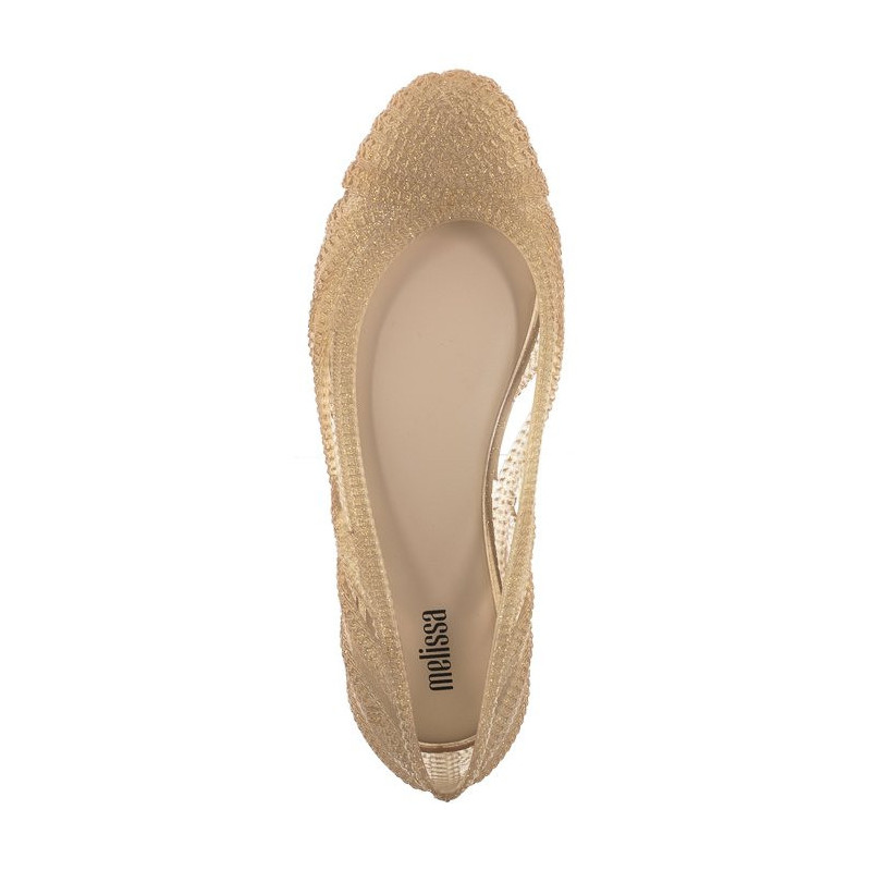 Melissa Femme Classy AD 33734/AI012 Beige/Glitter Gold (ML279-a) ballerinas