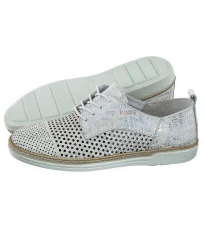 Artiker Białe/Srebrne 52C1009 (AR71-a) shoes