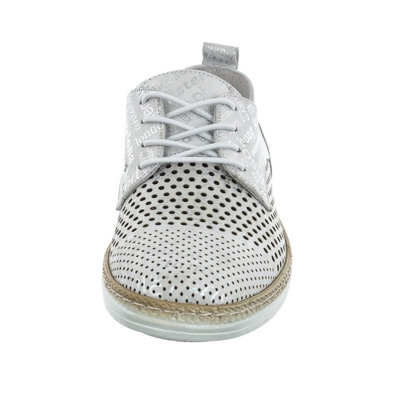 Artiker Białe/Srebrne 52C1009 (AR71-a) shoes