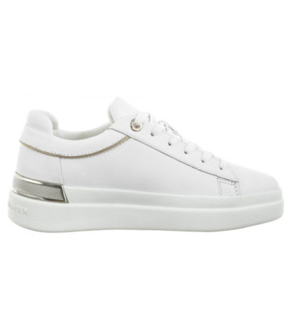 Tommy Hilfiger Lux Metallic Cupsole Sneaker White FW0FW07030 YBS (TH764-a) sports Shoes