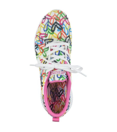 Skechers Bobs Squad Starry Love White/Multi 117092/WMLT (SK150-a) sports Shoes