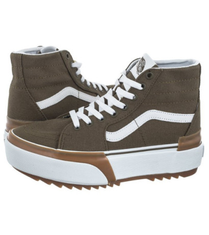 Vans Sk8-Hi Tapered Canvas Dark Olive VN0005U2DOL1 (VA406-a) shoes