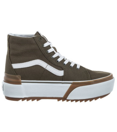 Vans Sk8-Hi Tapered Canvas Dark Olive VN0005U2DOL1 (VA406-a) shoes