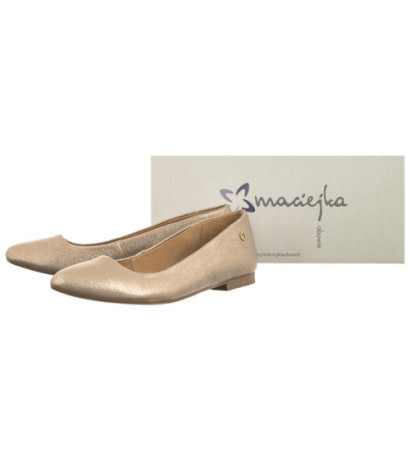 Maciejka Złote 00873-41/00-5 (MA1026-b) ballerinas