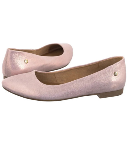 Maciejka Różowy Metaliczny 00873-66/00-5 (MA1026-d) ballerinas