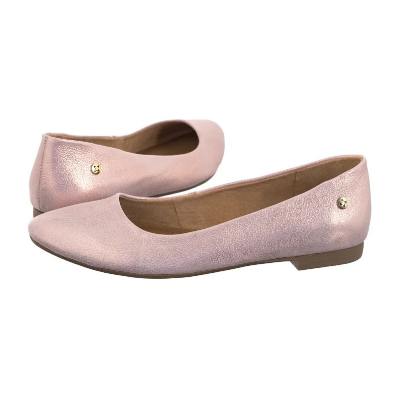 Maciejka Różowy Metaliczny 00873-66/00-5 (MA1026-d) ballerinas