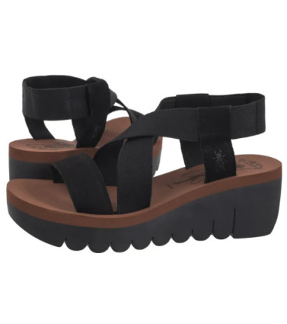 FLY London Yabi Blk/Blk Brick P144922013 (FL383-d) shoes