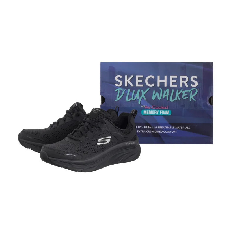 Skechers D'Lux Walker Infinite Motion Black 149023/BBK (SK151-b) sports Shoes