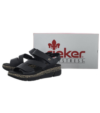 Rieker Czarne V2301-00 Black (RI109-a) shoes