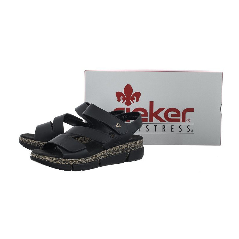 Rieker Czarne V2301-00 Black (RI109-a) shoes