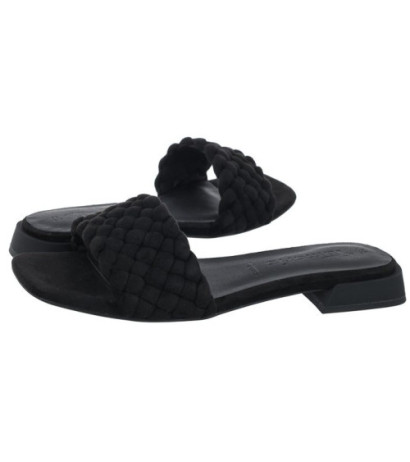 Tamaris Czarne 1-27105-20 001 Black (TM446-a) Women's Shoes/Flip Flops