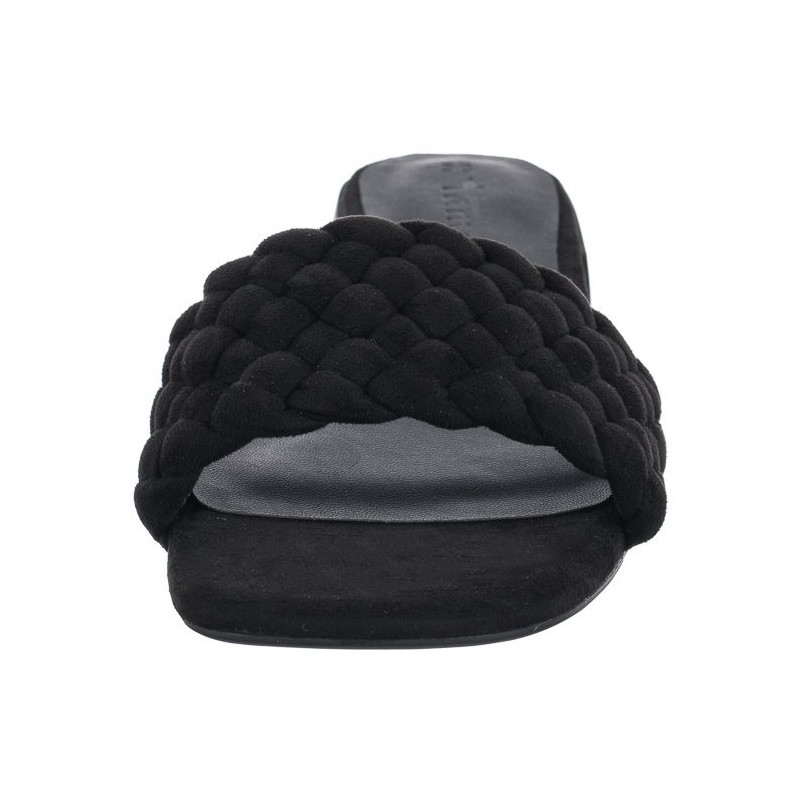 Tamaris Czarne 1-27105-20 001 Black (TM446-a) Women's Shoes/Flip Flops