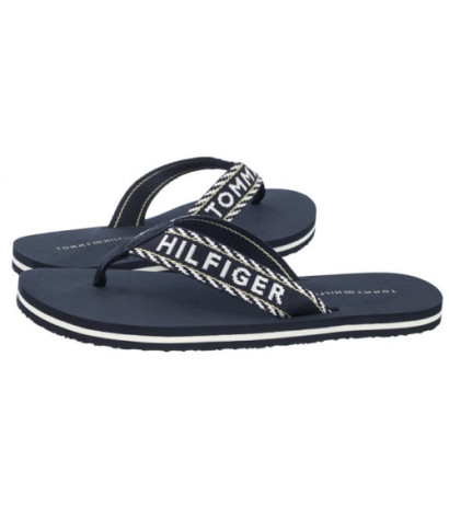 Tommy Hilfiger Tommy Webbing Sandal Space Blue FW0FW07143 DW6 (TH784-a) flip flops