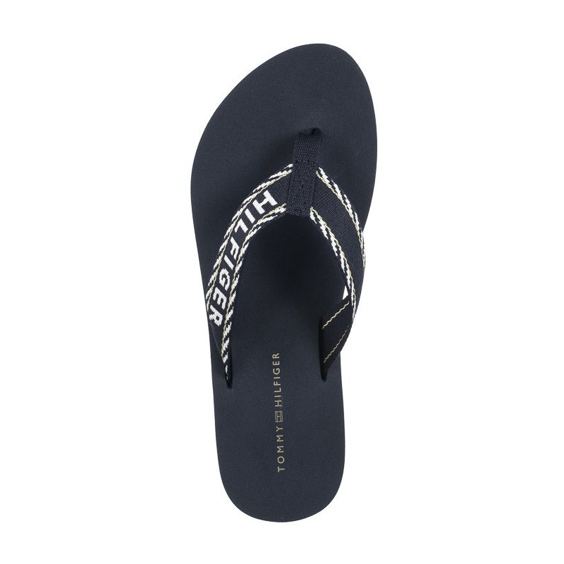 Tommy Hilfiger Tommy Webbing Sandal Space Blue FW0FW07143 DW6 (TH784-a) flip flops