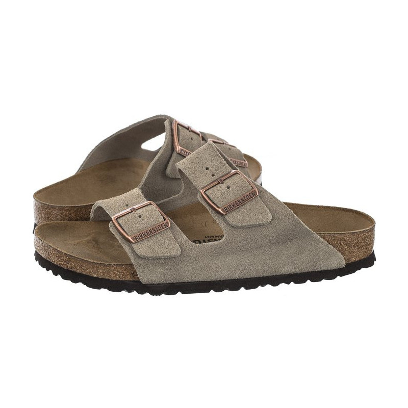 Birkenstock Arizona Bs Taupe 0051463 (BK199-a) Women's Shoes/Flip Flops
