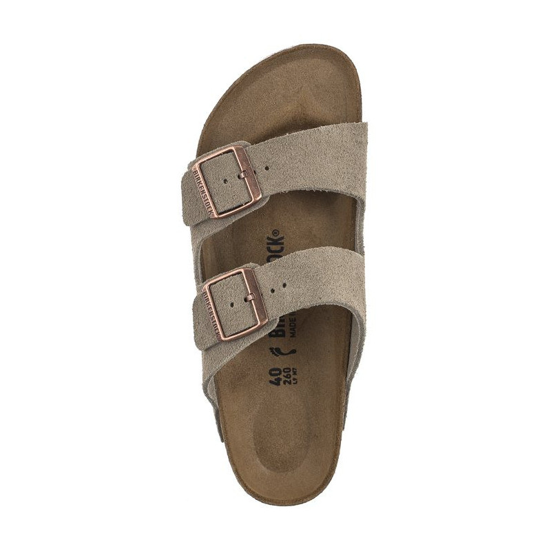 Birkenstock Arizona Bs Taupe 0051463 (BK199-a) Women's Shoes/Flip Flops