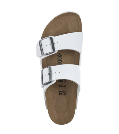 Birkenstock Arizona Bs White 0552683 (BK206-a) Women's Shoes/Flip Flops