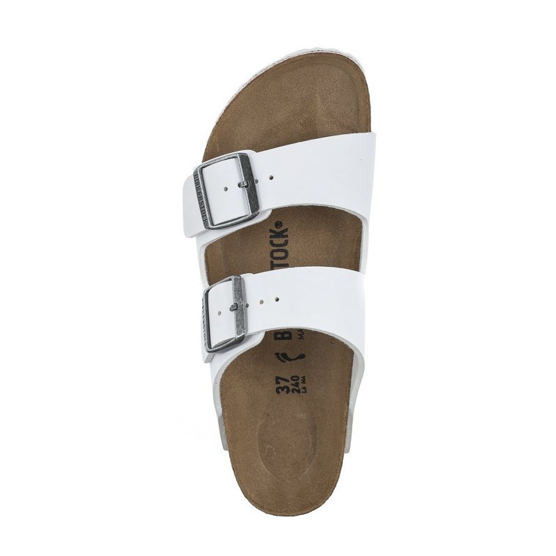 Birkenstock Arizona Bs White 0552683 (BK206-a) Women's Shoes/Flip Flops