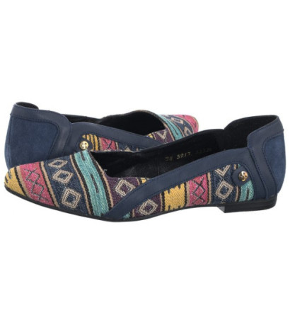 Maciejka Granatowe 05917-17/00-1 (MA1052-b) ballerinas
